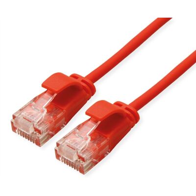 Kabel sieciowy Roline Green 21.44.3910 - 0,15m, Cat6a, U/UTP, Czerwony Kabel sieciowy Roline Green 21.44.3910 - 0,15m, Cat6a, U/UTP, Czerwony