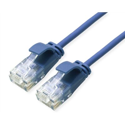 Câble réseau Roline Green 21443942 - 0,5m, Bleu, Cat6a U/UTP Câble réseau Roline Green 21443942 - 0,5m, Bleu, Cat6a U/UTP