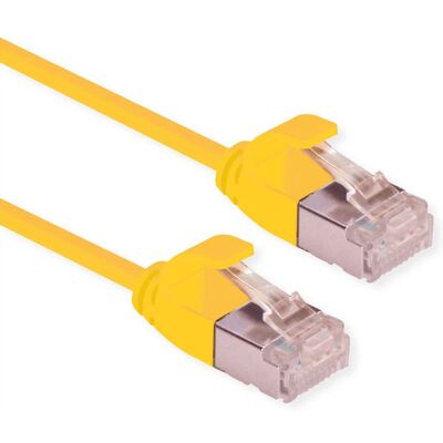 Cable de red Roline Green 15cm CAT6a U/FTP - Amarillo Cable de red Roline Green 15cm CAT6a U/FTP - Amarillo
