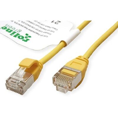 Cable de red Roline Verde 21.44.3326 - 3m, Cat6a, U/FTP, Amarillo Cable de red Roline Verde 21.44.3326 - 3m, Cat6a, U/FTP, Amarillo