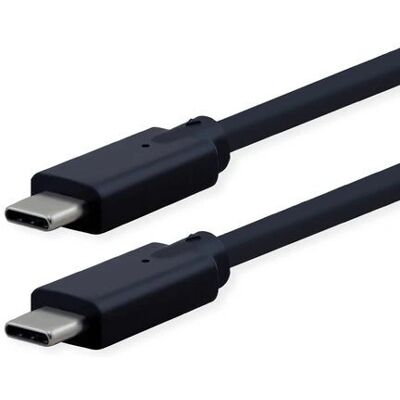 Roline USB-Kabel 1,5m USB 3.2 Gen 2x2 Schwarz Roline USB-Kabel 1,5m USB 3.2 Gen 2x2 Schwarz