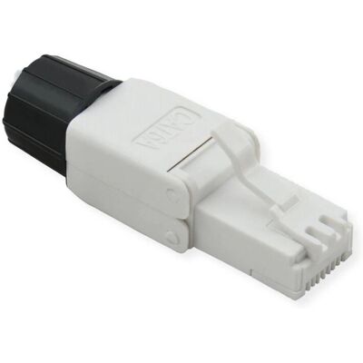 Conector de red RJ45 Roline 21.17.0324 - No blindado, Blanco Conector de red RJ45 Roline 21.17.0324 - No blindado, Blanco