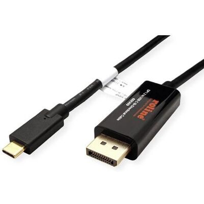 Roline USB Typ C - DisplayPort Adapter 4K UHD 2m Roline USB Typ C - DisplayPort Adapter 4K UHD 2m