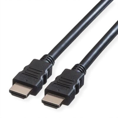 Value HDMI Kabel - 8K Ultra HD - 10m - Schwarz Value HDMI Kabel - 8K Ultra HD - 10m - Schwarz