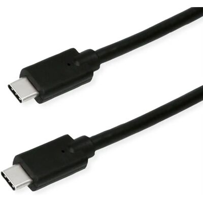 Roline USB-kabel 0,5 m USB 3.2 Gen 2x2 Sort Roline USB-kabel 0,5 m USB 3.2 Gen 2x2 Sort