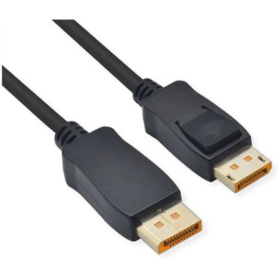 Roline 11.04.6023 Câble DisplayPort - 3m Noir - Publicité Roline 11.04.6023 Câble DisplayPort - 3m Noir - Publicité