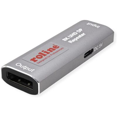Roline 14.01.3475 AV-Verlängerung - 8K DisplayPort Repeater Roline 14.01.3475 AV-Verlängerung - 8K DisplayPort Repeater