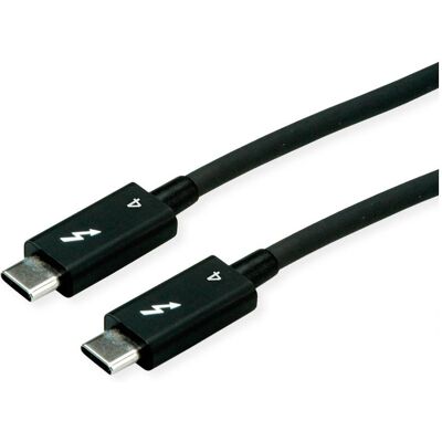ROLINE USB C Kabel - 0,5m - Schwarz - USB 3.2 Gen 1 ROLINE USB C Kabel - 0,5m - Schwarz - USB 3.2 Gen 1
