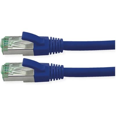 ROLINE Matériau recyclé ROLINE 21453242 - Câble réseau Blue 2 m Cat6a S/FTP ROLINE Matériau recyclé ROLINE 21453242 - Câble réseau Blue 2 m Cat6a S/FTP