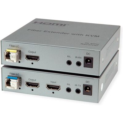 Roline 14.01.3363 Extenseur KVM - 4K HDMI USB fibre Roline 14.01.3363 Extenseur KVM - 4K HDMI USB fibre