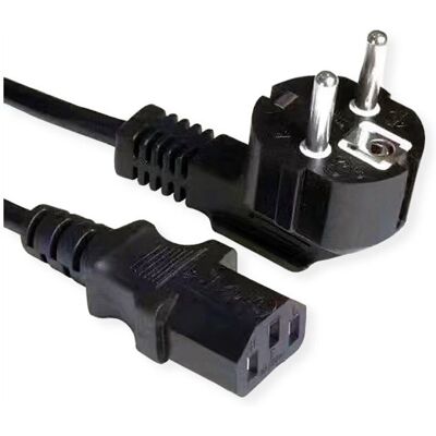 Value Stromkabel 3m E+F Stecker C13 Kupplung Value Stromkabel 3m E+F Stecker C13 Kupplung