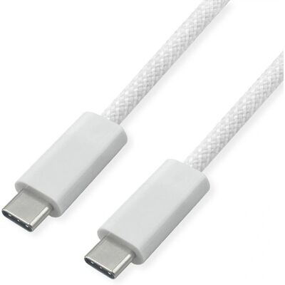 Roline USB4 Gen 3x2 2m Weiß Kabel Roline USB4 Gen 3x2 2m Weiß Kabel