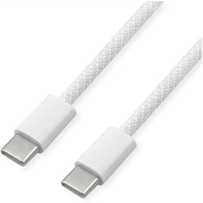 Value 11.99.8341 Câble USB C - 2m, USB 2.0, Blanc - Câble USB - Publicité Value 11.99.8341 Câble USB C - 2m, USB 2.0, Blanc - Câble USB - Publicité