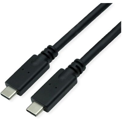 Câble USB ROLINE 11.02.9066 - USB 3.2 Gen 2 - 6 m - Noir - Publicité Câble USB ROLINE 11.02.9066 - USB 3.2 Gen 2 - 6 m - Noir - Publicité