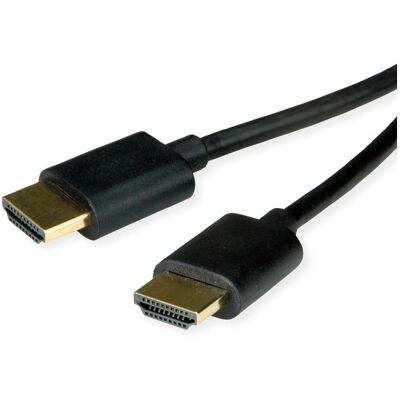 ROLINE - 11.04.6016 - 1.5 m - HDMI Type A - Câble HDMI ROLINE - 11.04.6016 - 1.5 m - HDMI Type A - Câble HDMI