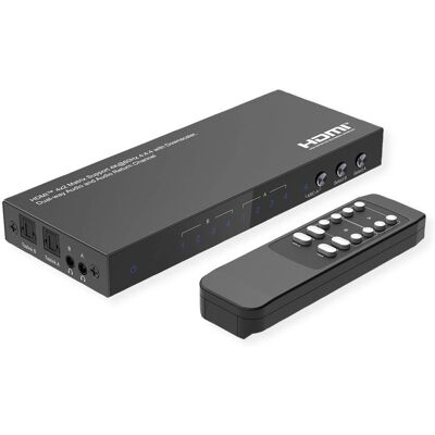 VALUE HDMI Matrix 4K60Hz 4x2 Switch - Matrix Switcher VALUE HDMI Matrix 4K60Hz 4x2 Switch - Matrix Switcher