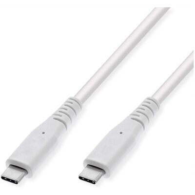 Value USB C 5m Blanco - Cable USB 3.2 Gen 1 & 2 Value USB C 5m Blanco - Cable USB 3.2 Gen 1 & 2
