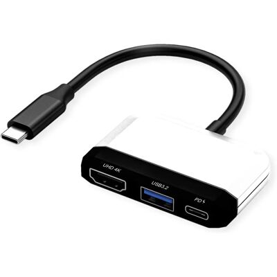 Dell Value Display Adapter - USB-C auf HDMI 4K - Digital/Daten Dell Value Display Adapter - USB-C auf HDMI 4K - Digital/Daten