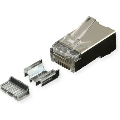 ROLINE 21.17.3099 connecteur fil RJ-45 Argent - Connecteur de fil ROLINE 21.17.3099 connecteur fil RJ-45 Argent - Connecteur de fil