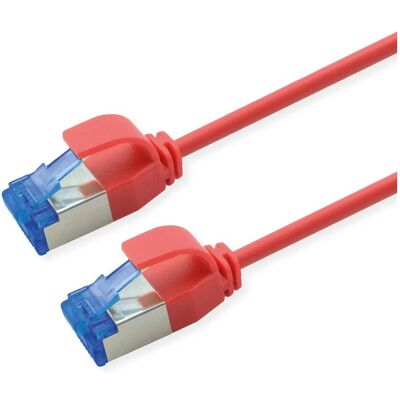 ROLINE - CAT6A PiMF Patch Cable - 3m - piros - hálózati kábel ROLINE - CAT6A PiMF Patch Cable - 3m - piros - hálózati kábel