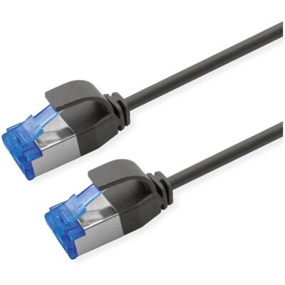 ROLINE - CAT6A Patch Cable - S/FTP - Negro - Patch Cable ROLINE - CAT6A Patch Cable - S/FTP - Negro - Patch Cable