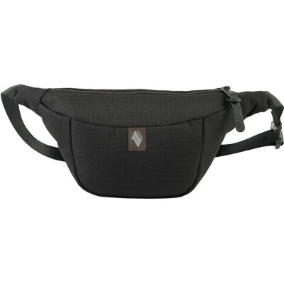 Nitro Hip Bag - Black Casual Waist Pack for Travel & Festivals Nitro Hip Bag - Black Casual Waist Pack for Travel & Festivals