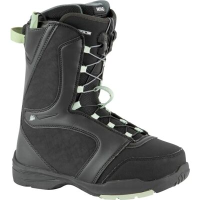 Buty snowboardowe Nitro Flora TLS 22 Kobiety - Czarny-Mięta - Rozmiar 24,5 Buty snowboardowe Nitro Flora TLS 22 Kobiety - Czarny-Mięta - Rozmiar 24,5