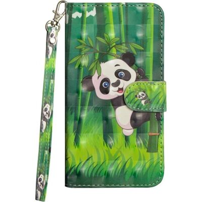 Custodia in Pelle con Glitter per iPhone 11 Pro - Slot Carte, Support, Magnetico Custodia in Pelle con Glitter per iPhone 11 Pro - Slot Carte, Support, Magnetico
