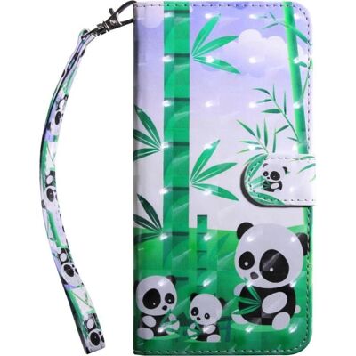 Samsung Galaxy A21s Glitzer Effekt Panda Hülle - Smartphone Cover Samsung Galaxy A21s Glitzer Effekt Panda Hülle - Smartphone Cover