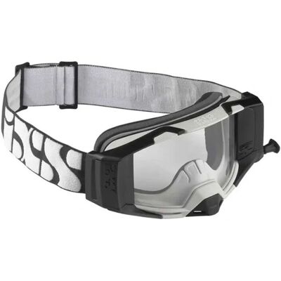 iXS Trigger+ - MTB-Brille - Weiß Schwarz - Zylindrische Doppel-Linse iXS Trigger+ - MTB-Brille - Weiß Schwarz - Zylindrische Doppel-Linse