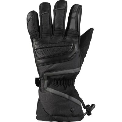 iXS Black Vail 3.0-ST Motorcycle Gloves iXS Black Vail 3.0-ST Motorcycle Gloves
