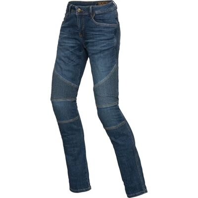 Ixs Classic AR Moto Damenblaue Jeans - Motorradhosen Ixs Classic AR Moto Damenblaue Jeans - Motorradhosen