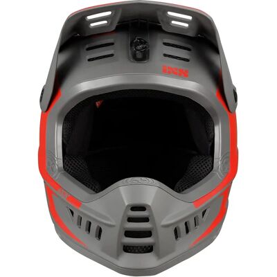 iXS Xact Evo Helmet - Red - Graphite - S-M - Helmet iXS Xact Evo Helmet - Red - Graphite - S-M - Helmet
