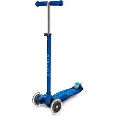Micro Scooters Maxi Micro Deluxe Scooter LED dla Dzieci Navy Micro Scooters Maxi Micro Deluxe Scooter LED dla Dzieci Navy