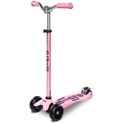 Trottinette Micro Maxi Deluxe Pro Rose Légère - Scooter - Publicité Trottinette Micro Maxi Deluxe Pro Rose Légère - Scooter - Publicité