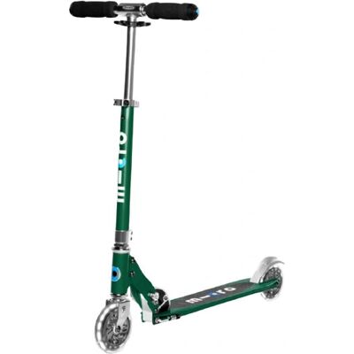 Marca Micro Micro Sprite Verde Foresta LED Scooter per Giovani - Compatto, Leggero, Qualità Svizzera Marca Micro Micro Sprite Verde Foresta LED Scooter per Giovani - Compatto, Leggero, Qualità Svizzera