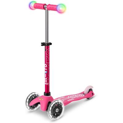 Micro Micro Deluxe Magic Pink LED Roller - Scooter Micro Micro Deluxe Magic Pink LED Roller - Scooter