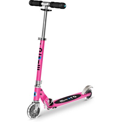 Trottinette Micro Sprite LED Rose - Classique Jeunesse, 2 Roues - Publicité Trottinette Micro Sprite LED Rose - Classique Jeunesse, 2 Roues - Publicité