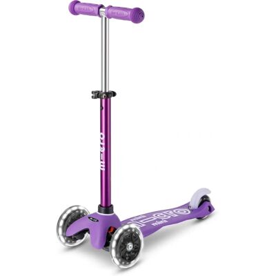 Micro Scooters Mini Deluxe LED Lila Scooter für Kinder 2-5 Micro Scooters Mini Deluxe LED Lila Scooter für Kinder 2-5