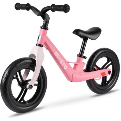 Micro Scooters Balance Bike Rose - Léger, Réglable, Pneus 11" - Publicité Micro Scooters Balance Bike Rose - Léger, Réglable, Pneus 11" - Publicité