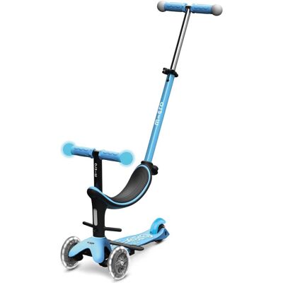 Micro Mini2Grow Deluxe Trolley magique LED pour enfants - Trottinette à 3 Roues pour Enfants - Publicité Micro Mini2Grow Deluxe Trolley magique LED pour enfants - Trottinette à 3 Roues pour Enfants - Publicité