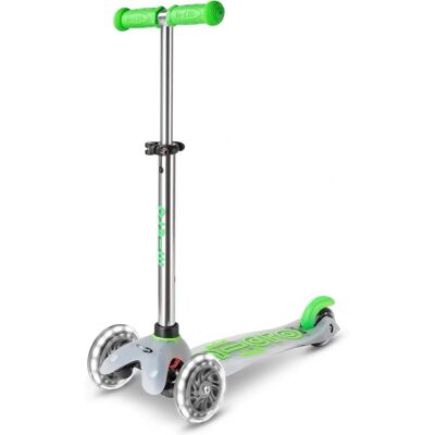 Micro DeLuxe Flux LED Grüner Roller - Scooter Micro DeLuxe Flux LED Grüner Roller - Scooter