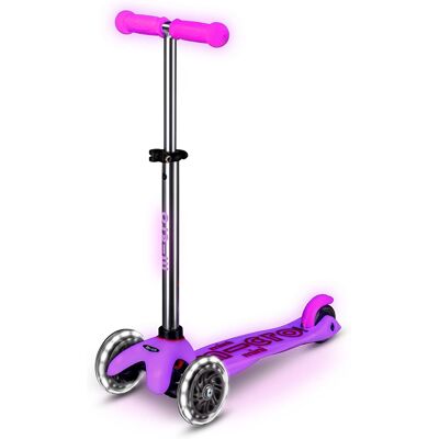 Dětská tříkolka Micro Scooters Mini Micro Glow růžová - Dětská koloběžka Dětská tříkolka Micro Scooters Mini Micro Glow růžová - Dětská koloběžka