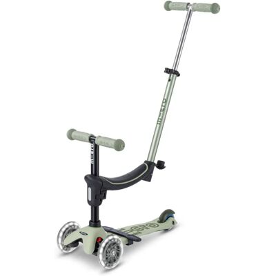 Micro Scooters Micro Scooters Rock & Go Mini Deluxe Kids Three wheel scooter Green - Kids Scooter Micro Scooters Micro Scooters Rock & Go Mini Deluxe Kids Three wheel scooter Green - Kids Scooter