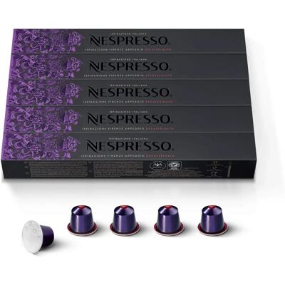 Nespresso - Arpeggio Decaffeinato - 50 capsules - Capsules Nespresso - Arpeggio Decaffeinato - 50 capsules - Capsules