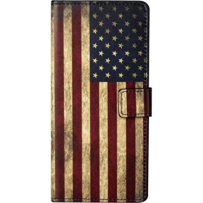 Cover-Discount Galaxy S21+ - Custodia in pelle vintage bandiera USA - Cover per smartphone Cover-Discount Galaxy S21+ - Custodia in pelle vintage bandiera USA - Cover per smartphone