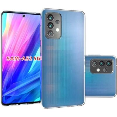 Custodia in Silicone Cover-Discount - Galaxy A52, Cover Trasparente Custodia in Silicone Cover-Discount - Galaxy A52, Cover Trasparente