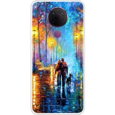 Nokia - Nokia 5.4 - Night Walk - TPU - Phone Case Nokia - Nokia 5.4 - Night Walk - TPU - Phone Case
