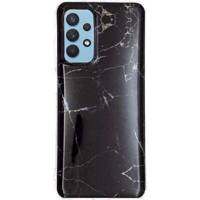 Cover-Discount Galaxy A32 5G - Silikon Gummi Case Schwarz - Smartphone Hülle Cover-Discount Galaxy A32 5G - Silikon Gummi Case Schwarz - Smartphone Hülle