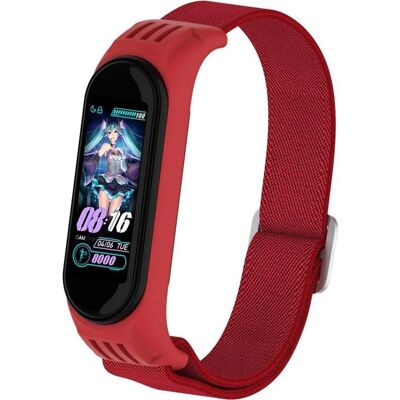 Cover-Discount - Xiaomi Mi Band - Rot Nylon - Watch Band Cover-Discount - Xiaomi Mi Band - Rot Nylon - Watch Band